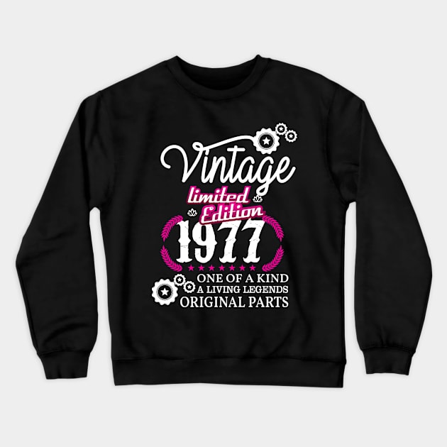 limited edition 1977 Crewneck Sweatshirt by Diannas